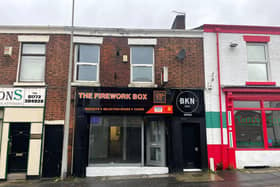 The Firework Box on Plungington Road, Preston.