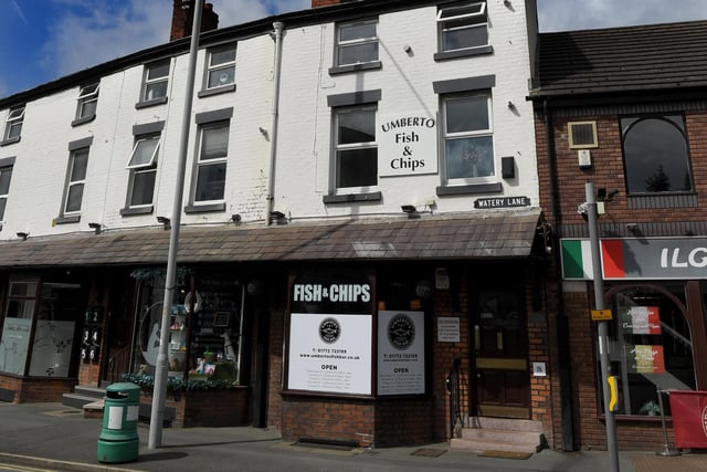 In August Umberto’s Fish Bar in Preston closed just nine months after receiving new management “due to the rising costs of products".