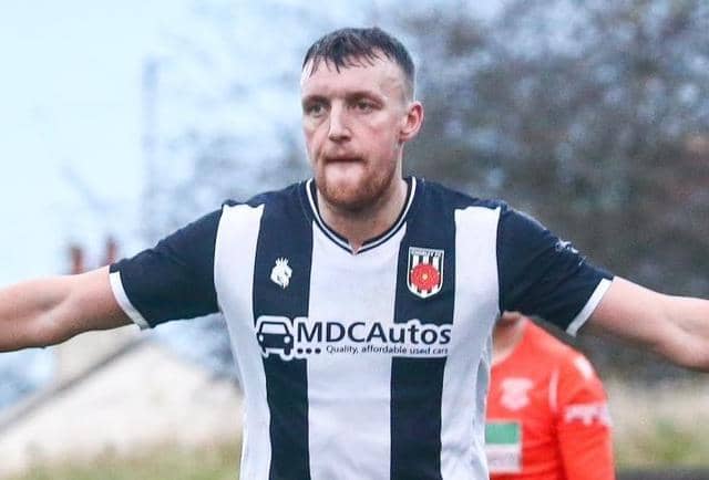 Jack Sampson's was on target for Chorley (photo: Stefan Willoughby)