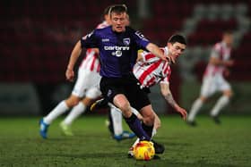 Former Shrimps defender Andy Parrish would love to return to Morecambe in a coaching capacity in the future  (Photo by Dan Mullan/Getty Images)