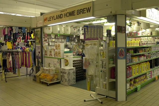 The Leyland Home Brew stall at the Indoor Market at Preston