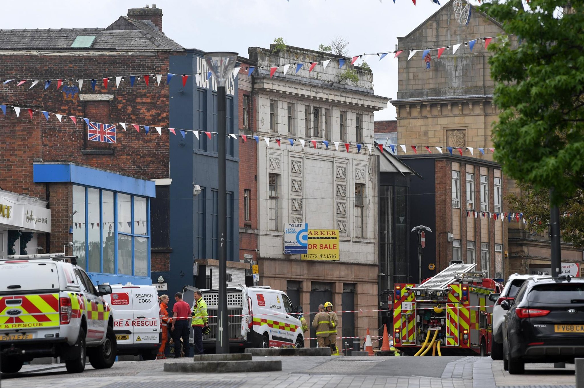 Emergency demolition delayed at fire-hit cinema and nightclub due to 'possible body'