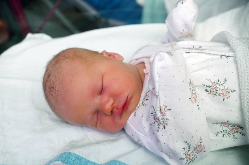 Baby Phoebe Grace, born April 13 at 4.08pm, weighing 8lb 2oz, to Rayann and Ryan Cope from Southport.