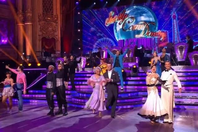 Strictly Come Dancing fans have been left shocked by a leaked exit spoiler before the eighth couple leave later this evening during Blackpool week