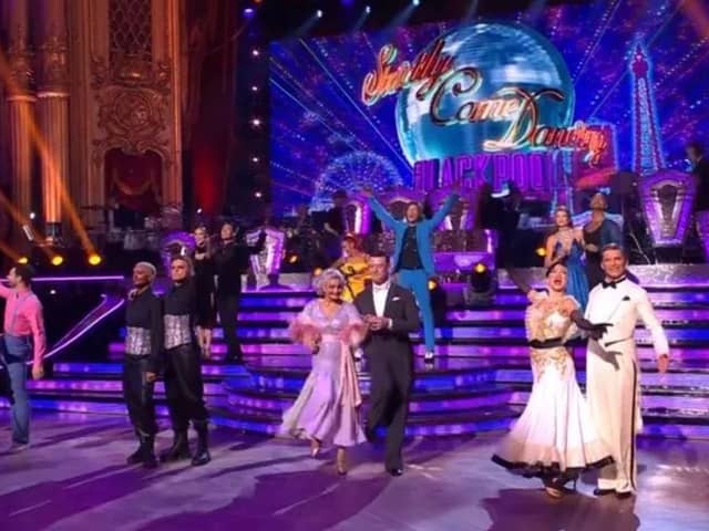 Strictly Come Dancing fans have been left shocked by a leaked exit spoiler before the eighth couple leave later this evening during Blackpool week