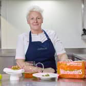 Lisa Goodwin-Allen with her creation