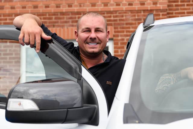 After giving up work as a personal trainer, John learnt the tricks of the trade for their business, Compare Containers, which has helped the couple purchase their two sports cars.
