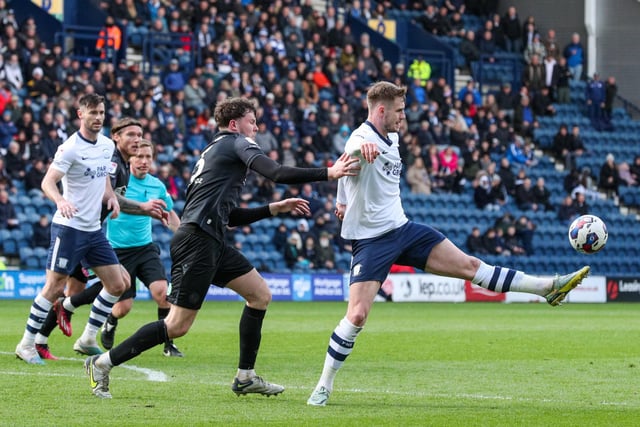 Liam Lindsay has been a mainstay in the middle of the North End defence this season and with a settled back three Lowe could be reluctant to change.