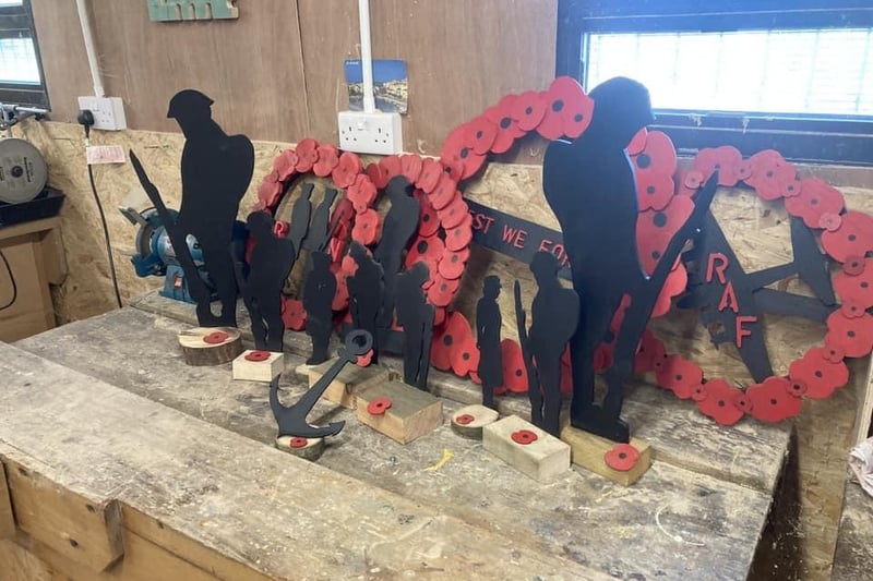 Tommy figures made by Preston organisation Dig In
