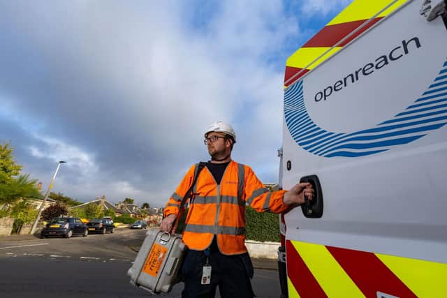 People can use the Openreach website to check if they can upgrade.