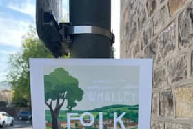 A Festival Poster In Whalley