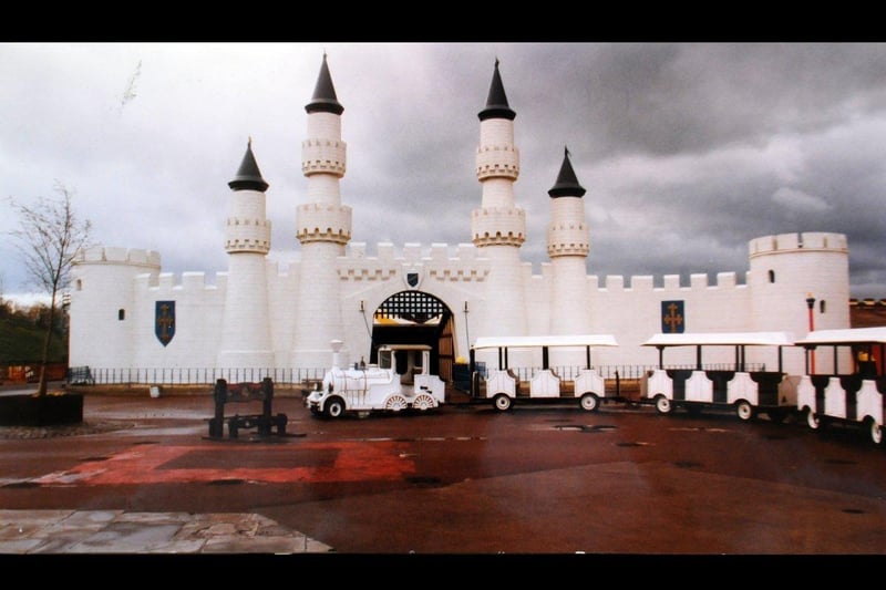 Archive picture of Camelot Theme Park in the 80s