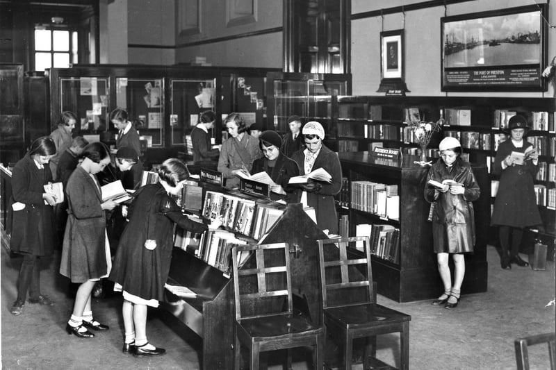 The Children's Library in Preston which opened it's doors in 1936