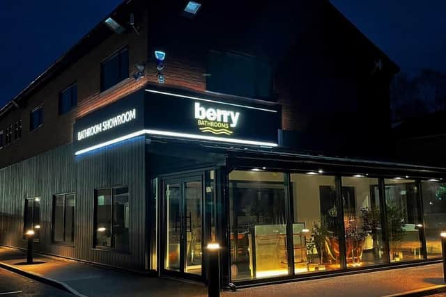 Berry Bathrooms new showroom boasts over 30 displays, 4D design technology and products and styles to suit all budgets. Submitted image