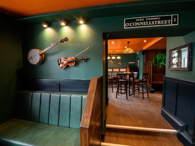 A first look inside The Shamrock on Chapel Brow in Leyland.