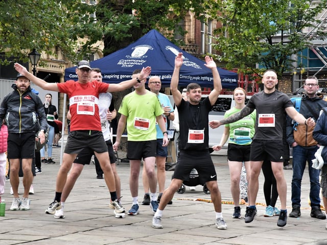 Participants on the day