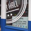A sign in the window says the venue is now under the supervision of a security firm specialising in protecting vacant properties