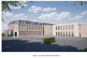 The already-approved elevations.