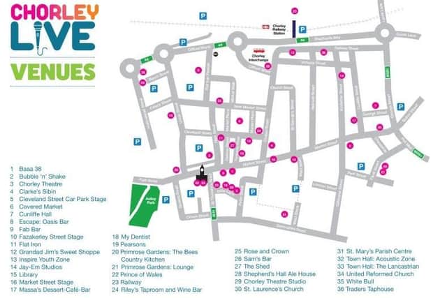 You can purchase your wristbands from all the venues and performers taking part (Credit: Chorley Live)