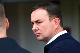 Morecambe manager Derek Adams Picture: Jack Taylor