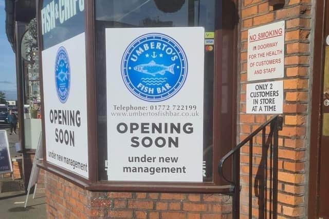 The fish and chips shop reopened under new management in November 2022