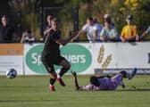 Tom Carr hit the winner against FC90 in Alicante (photo; David Airey/dia_images)