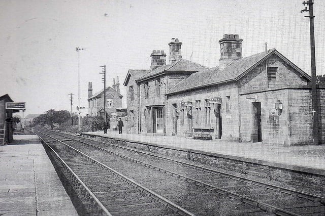On the outskirts of town in the more rural areas there were plenty other railway stations from where you could board a train to Preston or further afield. If you wanted to travel to the north on what would become the West Coast main line there was the Bay Horse station, pictured here, before you reached Galgate