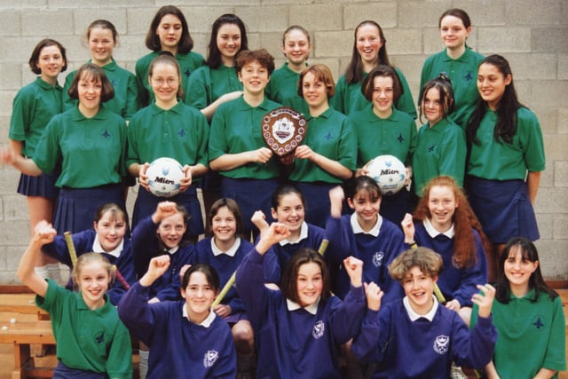 In 1995 sporting youngsters at All Hallows RC High School were sweeping the board with their talents. The girls were jumping for joy after their teams, pictured, picked up a bevy of trophies in recent hockey and netball championships, as well as winning the Preston and South Ribble hockey and netball tournaments