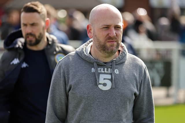 Lancaster City boss Mark Fell wants to end the season on a positive note Picture: Phil Dawson