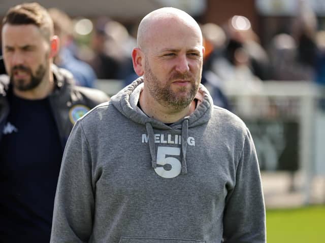 Lancaster City boss Mark Fell wants to end the season on a positive note Picture: Phil Dawson
