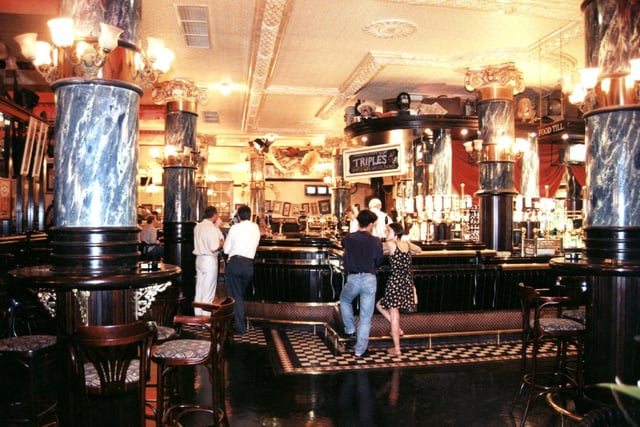 The interior of the Corn Exchange pub on Lune Street, Preston