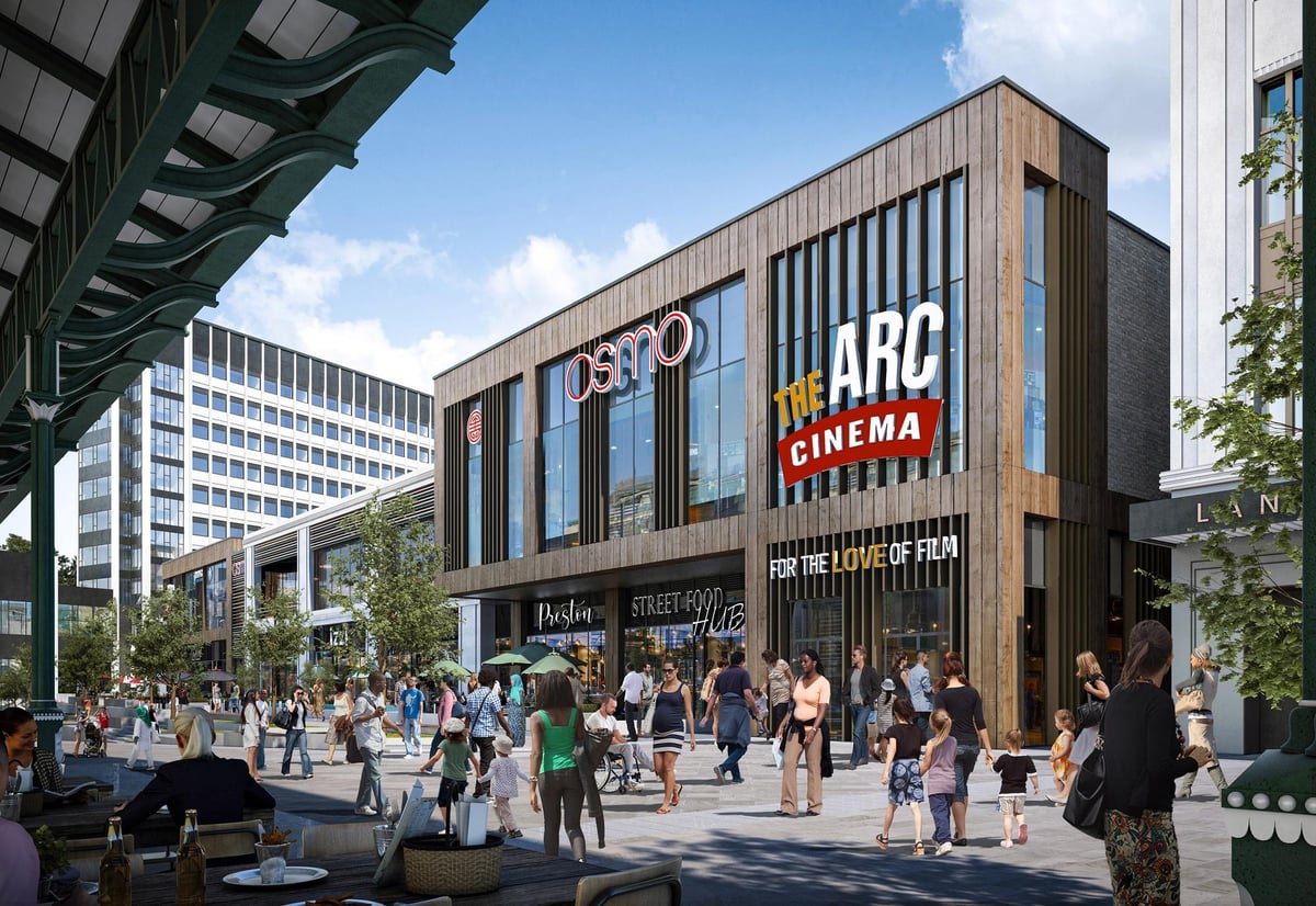 Cinema, bowling alley, five new restaurants and bars - all planned for this multi-million pound development in Preston