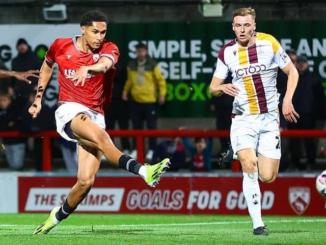 Morecambe drew against Bradford City in midweek Picture: Morecambe FC