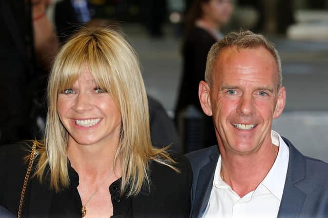 Blackpool star Zoe Ball jokes to ex-husband Fatboy Slim that she tried to forget about him! (Pictured in 2015.)