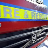 Fire services were called to the scene