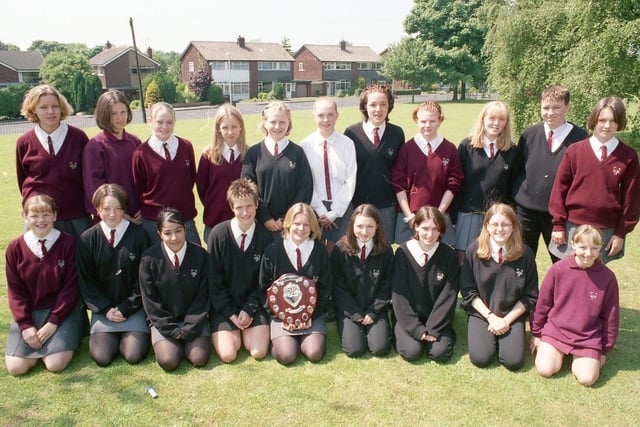 St Michael's High School, Chorley Under 16 girls soccer team triumphed in their league
