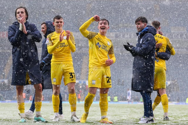 Appearance number three for Jacob Slater who was rewarded for his efforts in training, having been with the North End squad for some time now waiting for opportunities.