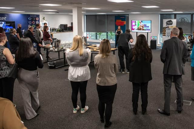 Tha launch of a £300,000 scheme from BAE Systems along with with the Lancashire Enterprise Partnership, Create Education and InnovateHer, to create a new programme to inspire young people about digital and tech careers 