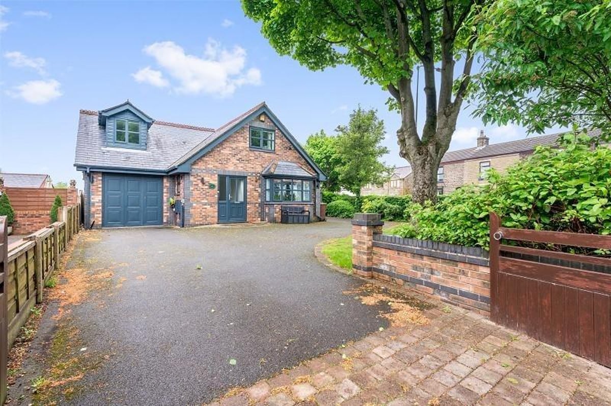Spotless four-bed home with slick interior and conservatory overlooking charming garden on the market for £425,000