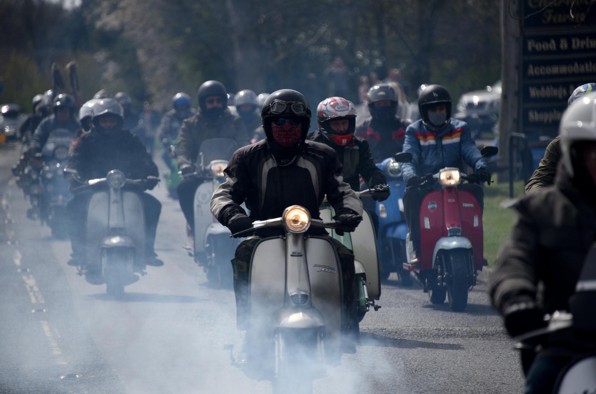 On your bike! Take a look at our gallery of pictures from the Lancashire Scooter Alliance's mass ride out
