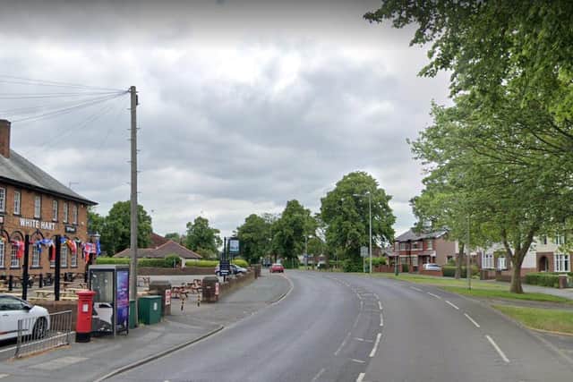 Repairs to the footpaths along Watling Street Road in Preston will cost more than £300,000 - more than to be spent on most roads in Lancashire this year (image: Google)