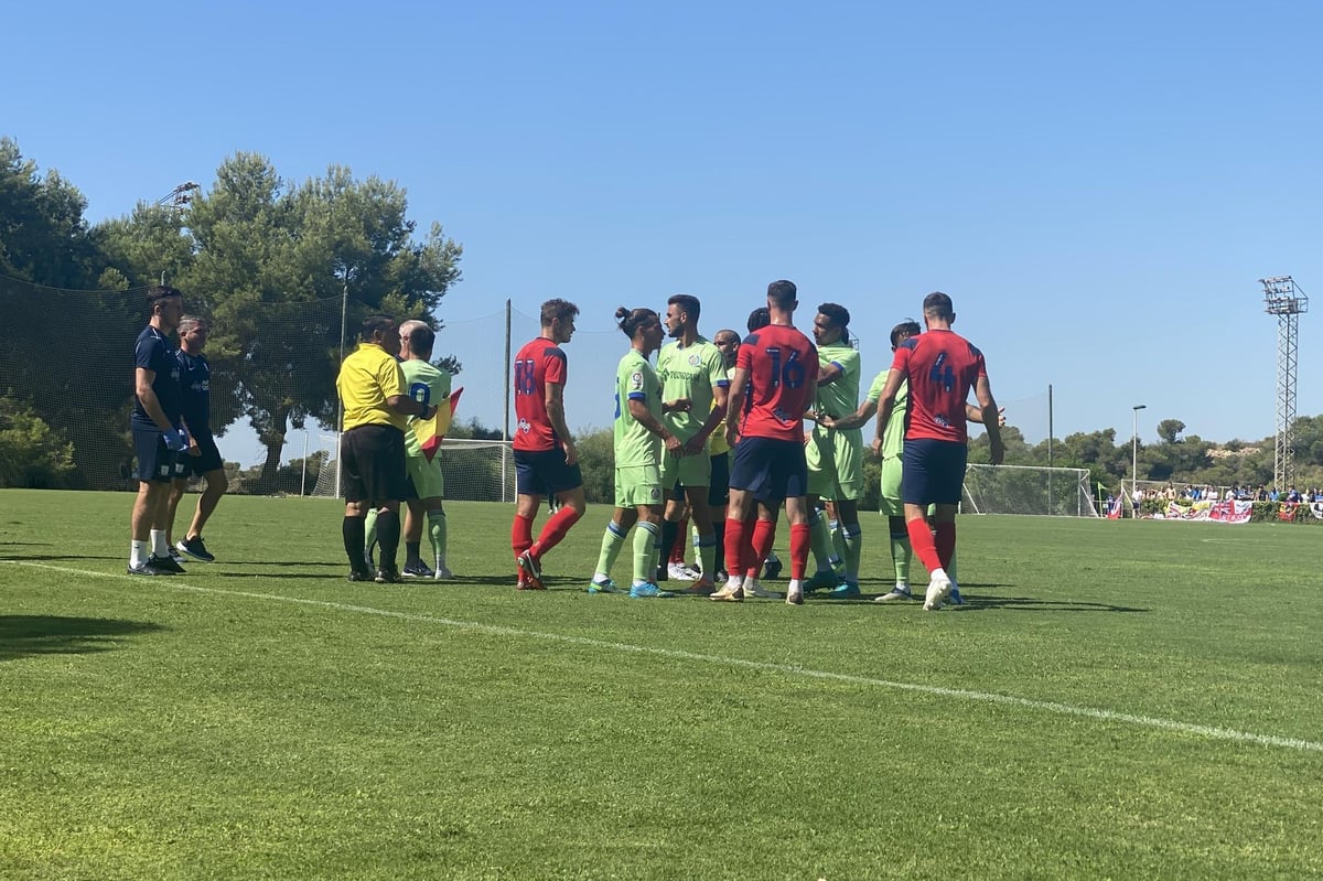 Ryan Lowe reacts to Preston North End's defeat to La Liga side Getafe