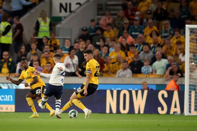 Couldn't quite get himself into the game too much, despite taking his goal well just minutes into the second half. He likes to move the ball quickly and make sharp runs but it wasn't the game for that at Wolves.