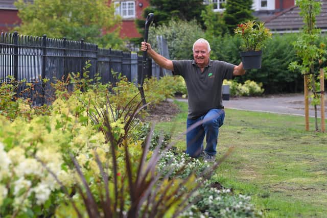 It's hoped that the new planting will attract locals and wildlife