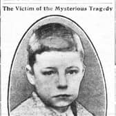 A newspaper cutting of the murder victim. Picture courtesy of Bob Fleetwood.