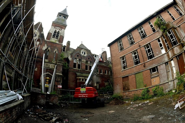 Early demolition work has begun on the site to make way for a new residential development