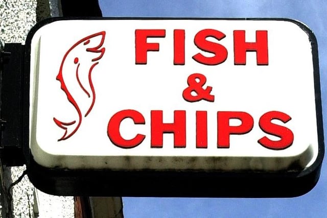 A sign that is a beacon for many folk in Preston - calling you in for a delicious chippy tea