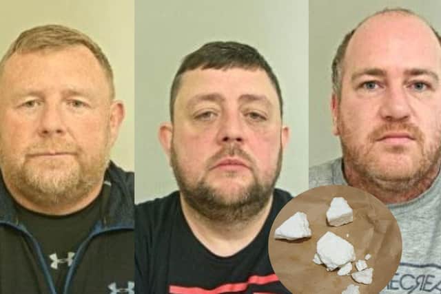 L-R Lee Ormandy, Christopher Ormandy and Steven Smith (Credit: Lancashire Police)