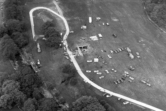 Abbeystead from the air (1984).