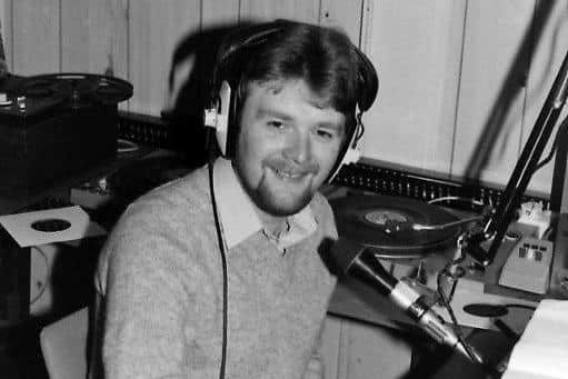 John Gilly Gillmore during his hospital radio days